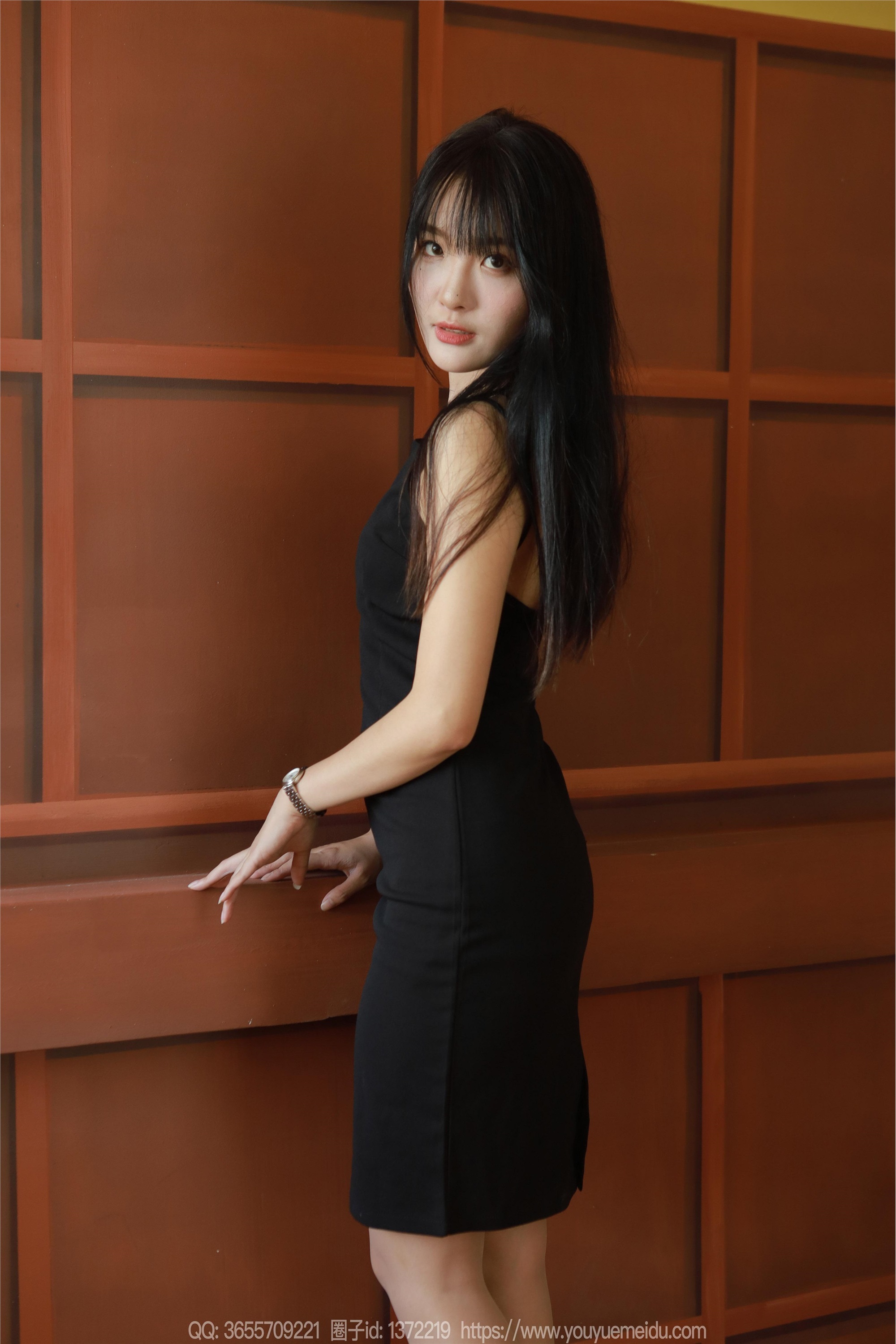 IESS异思趣向  2024.09.22 丝享家 1852 婉萍《黑色礼裙（上）》